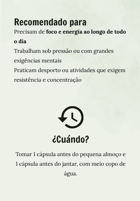 Focus & Energy Men