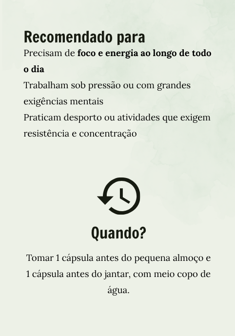 Focus & Energy Men
